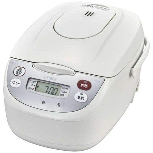 虎 パソコン炊飯器 1升炊き JBH-G182W 炊きたて 白いこと 炊飯ジャー 10合炊き 膳立て献立て表 保温 タイガー魔法瓶