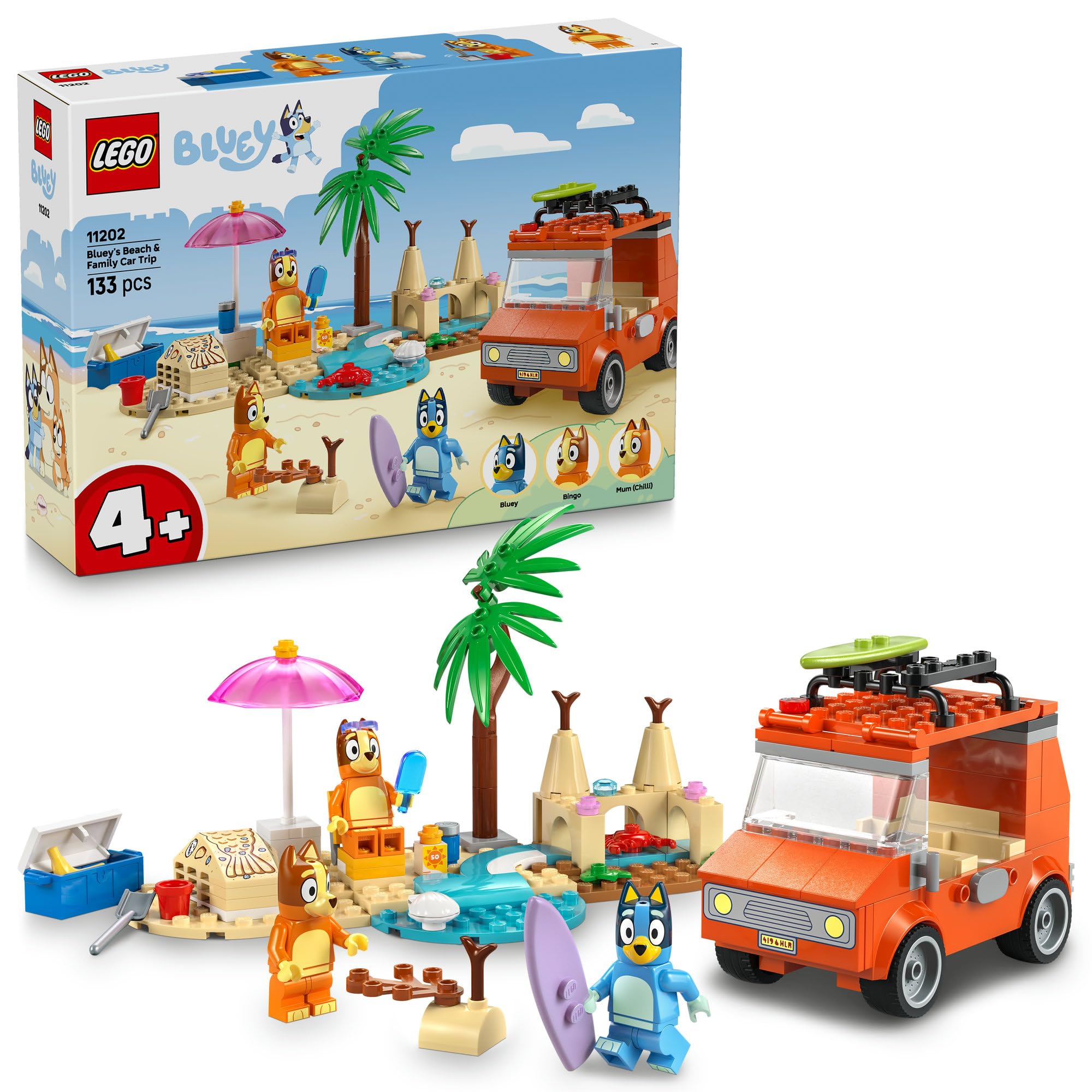 レゴ(LEGO) ブルーイ 続きもの ごっこ命のせんたく立ちはだかる 知育手あそび 生まれ落ちる日差し上げ物 (4~6歳 男女相応う) 003