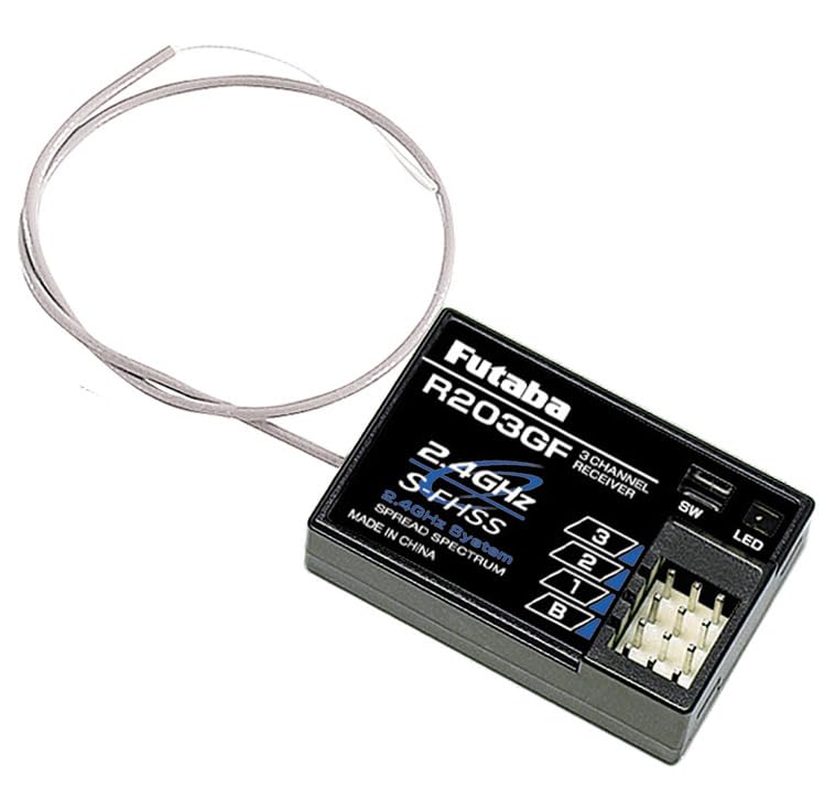 双葉電子工業 RECEIVER R203GF (カー用S-FHSS方式・3PV/3PRKA標準レシーバー) 00107342-3｜ナミオオンラインストア