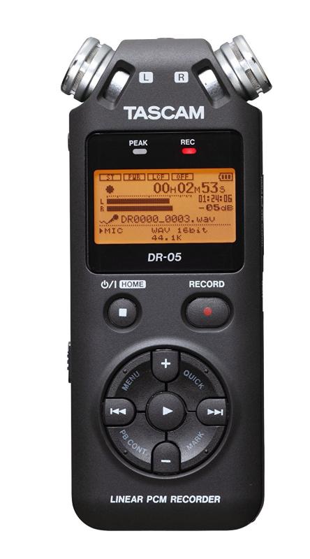 TASCAM リニアPCMレコーダー ブラック DR-05