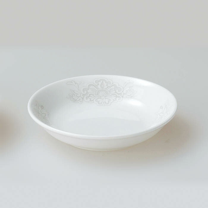 50枚セット スーパー華清 13cm 5.0吋 取皿 丸皿 強化磁器 白 皿 深皿 中華食器 日本製 陶器 飲食店 業務用 丈夫 美濃焼