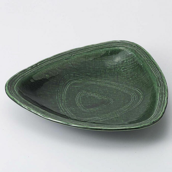 楽天市場】織部 15cm 三角皿 食器 日本製 陶器 美濃焼 織部 三角 器