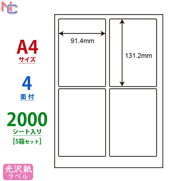 【楽天市場】SCJ-1(L) 光沢ラベルシール SCJ1 カラー