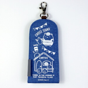 市場 キーケース 子供用 すみっコぐらし リール 通学 キッズ デニム調鍵入れ 市場 キーケース 子供用 すみっコぐらし リール 通学 キッズ デニム調鍵入れ