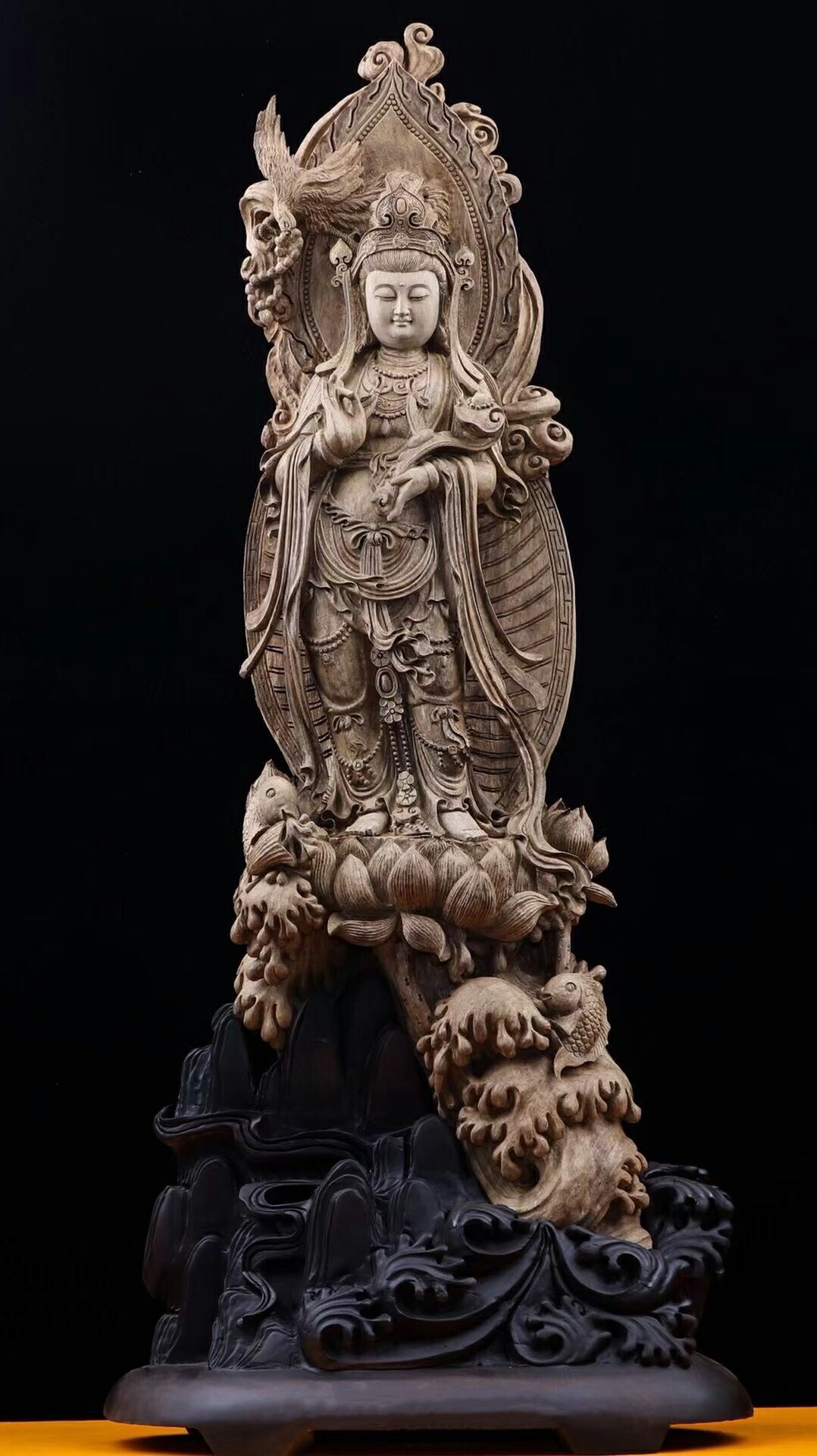 金運爆上げ　特別祈祷　タイ国製　縦14cmガーナ神と釈尊像 金運爆上げタイ国製縦14cmガーナ神と釈尊像特別祈祷済み