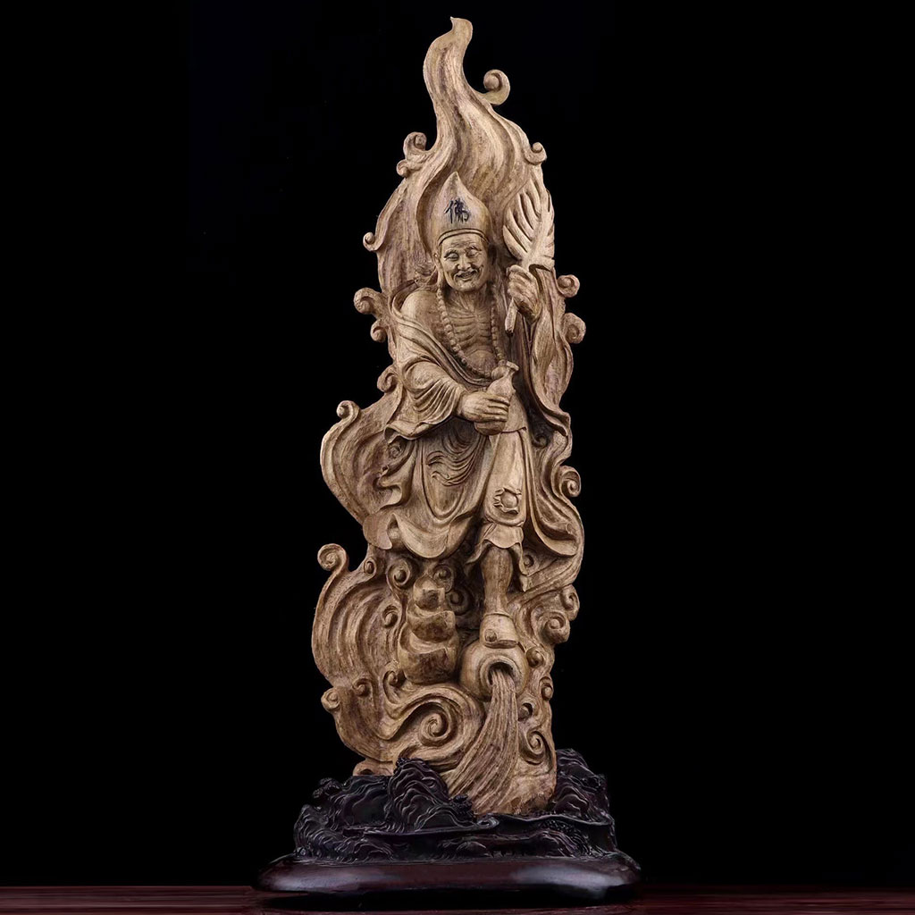 楽天市場】【天然沈香木彫】斉天大聖 仏教美術 仏像 仏教工芸品