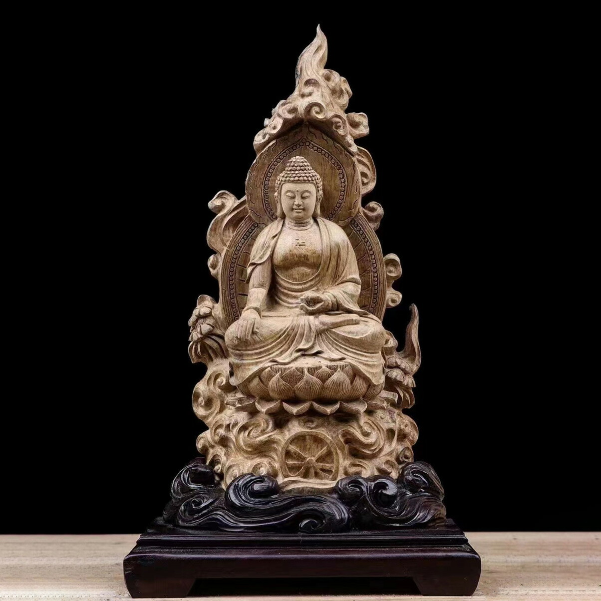 楽天市場】【天然沈香木彫】 阿羅漢 仏教美術 仏像 仏教工芸品 沈香