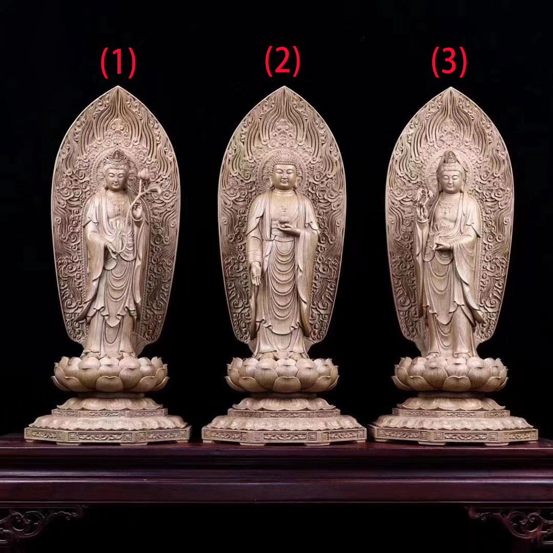 新作人気 釈迦と弟子 三体セット バラ売り可能 仏教美術 仏像 仏教工芸