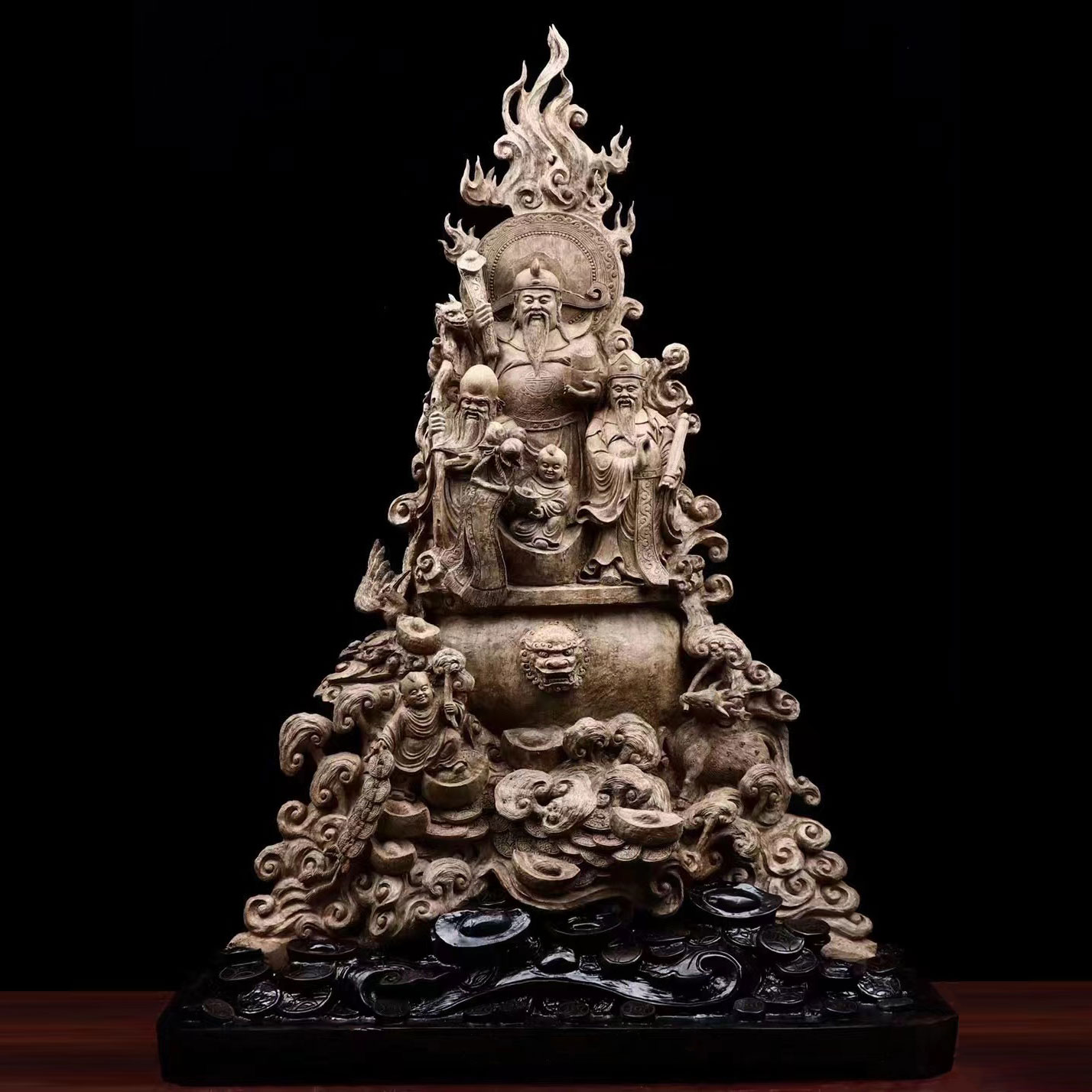 楽天市場】【天然沈香木彫】 八仙 道教美術 道教工芸品 沈香 木彫り