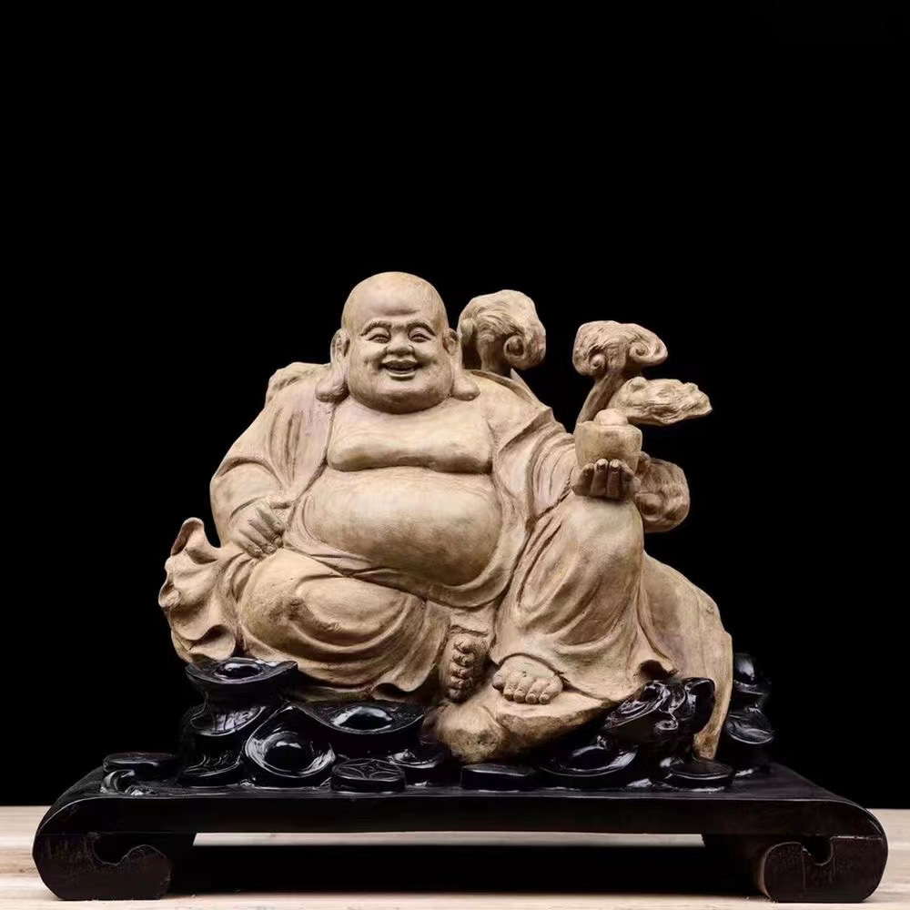 好評豊富な宮崎彫刻 仏教美術 彫刻仏像 孔雀明王菩薩仏像 精密彫刻　極上品 仏師で仕上げ品 仏像