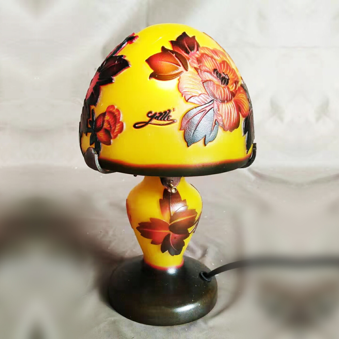 新品 アールヌーボーランプ エミール ガレ ドーム ナンシー ナイトスタンド アンティーク家具 テーブルランプ 西洋美術 Paigebird Com