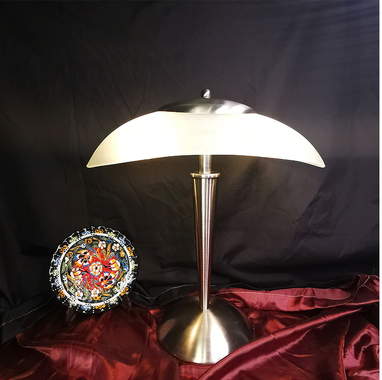 ☆新品☆ シンブル ガラステーブルランプ アメリカ式 リビング 寝室 書斎 照明 オシャレ