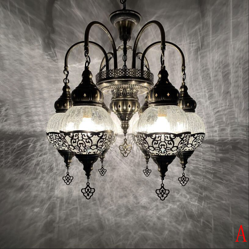 楽天市場】トルコランプ 職人手作り カラーガラス 吊り下げ照明 古風