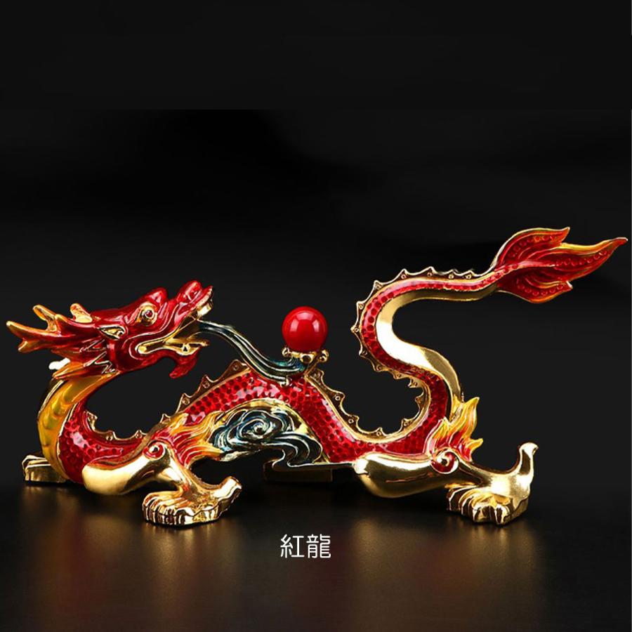 【クーポン+PayPayポイントアップ】【赤龍】龍神 赤龍 金龍 紅龍 風水 ダイヤモンド 置物 宝玉 玉 開運 恋愛 幸運 愛 お金 贈り物 縁起｜NANA-LIFE 8,685円