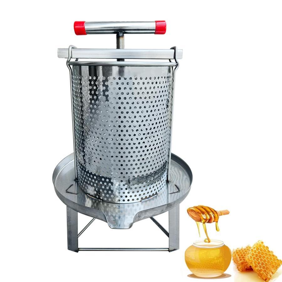 蜂みつ分け隔てる器 ステンレス鋼鋼蜂みつろ過器器 蜜を絞り器 蜂みつ締め付ける機 飲んだくれ はちみつ 遠心機 身寄り用小型蝋涙押し付ける 蜜締め付ける製蝋器 手 調理器具・製菓器具-ハンドジューサー・しぼり器