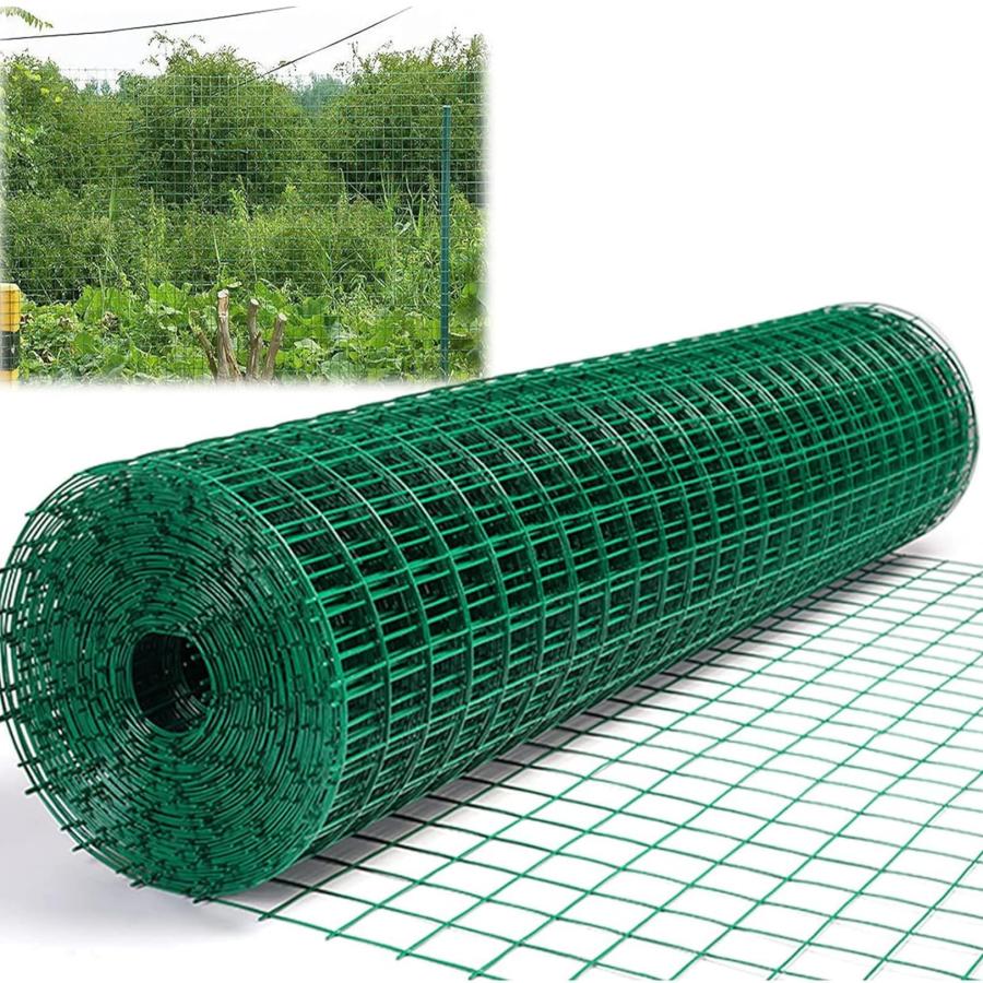 簡単金網フェンス ワイヤーの直径は2mm メッシュの穴のサイズは6cm 防獣フェンス 万能金網 金網 安全柵 アニマルフェンス 防獣金網 防獣
