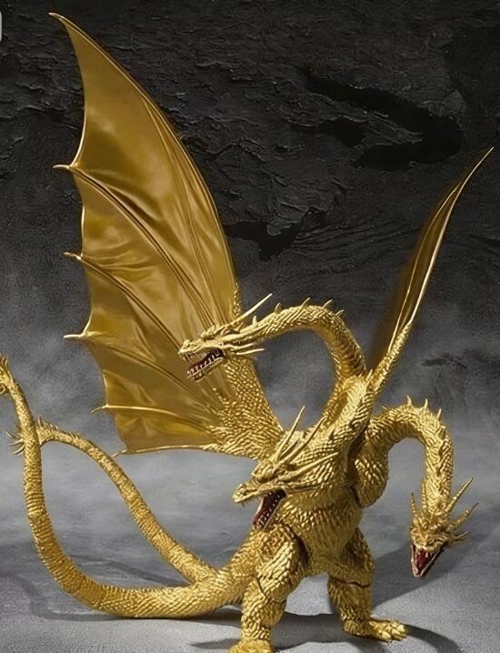 楽天市場】S.H.MonsterArts キングギドラ Special Color Ver. ABS&PVC