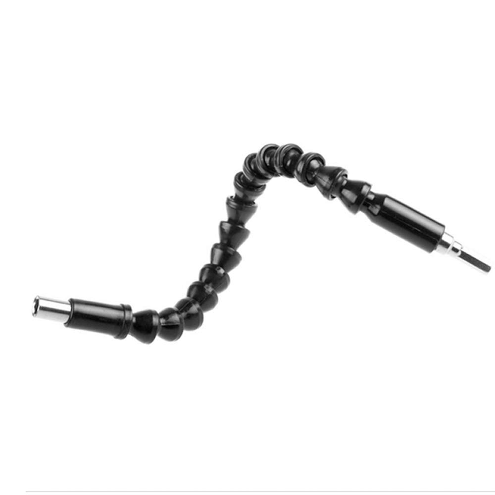 フレキシブル シャフト くねくね 電動 六角 ドライバー ドリル 接続 工具 ツール 穴あけ ネジ 締め DIY ビット ビス 組み立て 汎用 tecc-snakebit