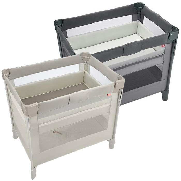 ココネルエアーAB 折りたたみ式のベビーベッド アップリカ ベビーベッド ミニ 折りたたみ ガード 持ち運び
