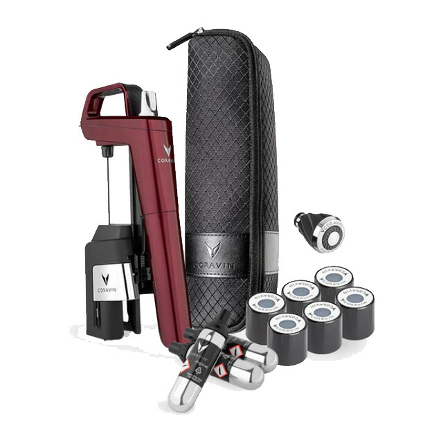 コラヴァン Coravin Timeless Model 6 + バーガンディーレッド CRV1020※貨物輸送無料商いものにつき、北海道・丑寅は別途貨物輸送已むを得ず（1,000円加えること）