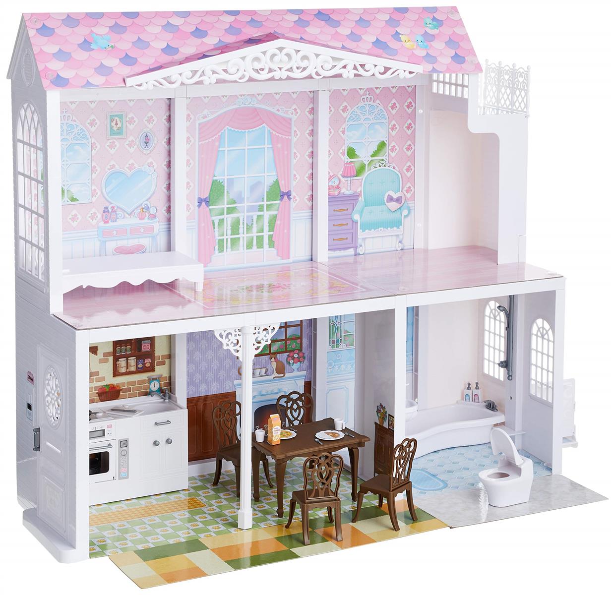 タカラトミー(TAKARA TOMY) リカちゃん ドリームハウス エレベーターのある あこがれのおうち