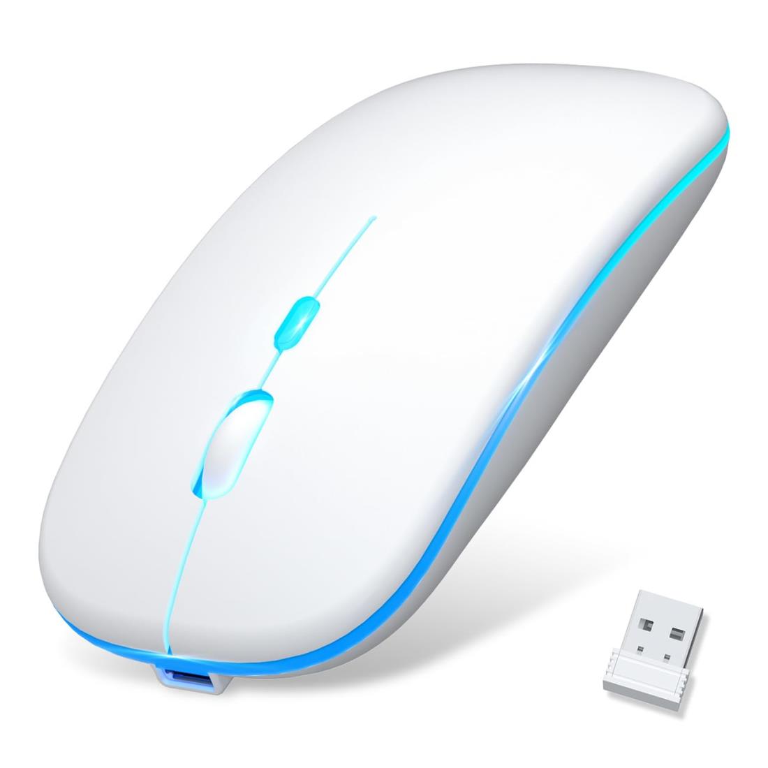 楽天市場】2024極薄型モデル Type-C充電式 マウス 無線 Bluetooth5.2