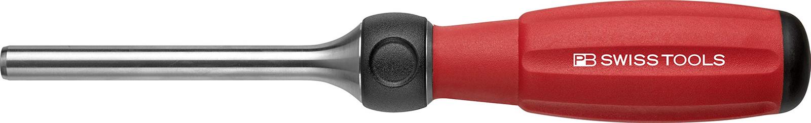 PB SWISS TOOLS ピービースイスツールズ 6.35差込 スイス連邦手持ち部分 C6・E6ビットつづき物用差替ラチェットドライバーハンドル ツイはやりっ子 全長228粍 8510.R-100
