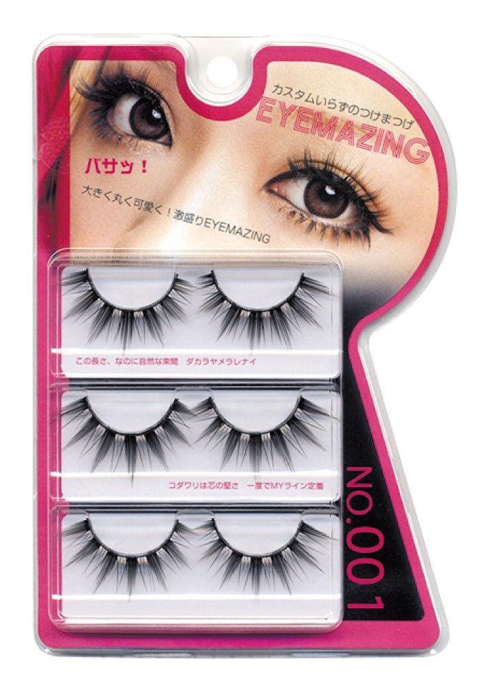 まつ毛・つけまつ毛用品 1 楽天市場】小森純 プロデュース つけまつげ EYEMAZING no.001 (1