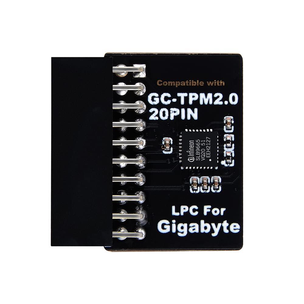 NewHail TPM2.0 モデュール LPC 20いの一番モデュール Infineon SLB9665 ギガバイトマザーボード用 GC-TPM2.0相応う