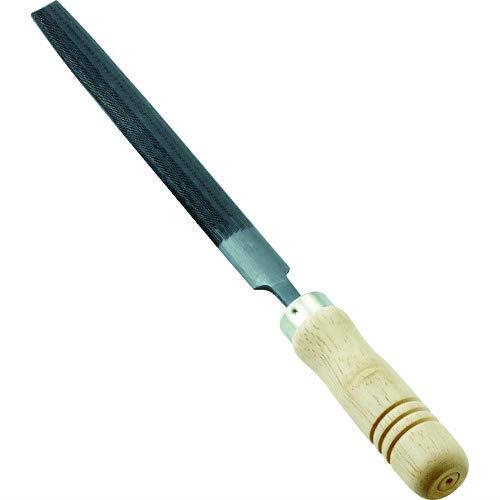 TRUSCO(トラスコ) 鉄工用ヤスリ 木柄付 半丸 中目 刃長150 THA150-02-S × 5本 【入れもの売りわたす】 花・ガーデン・DIY-木材・建築資材・設備