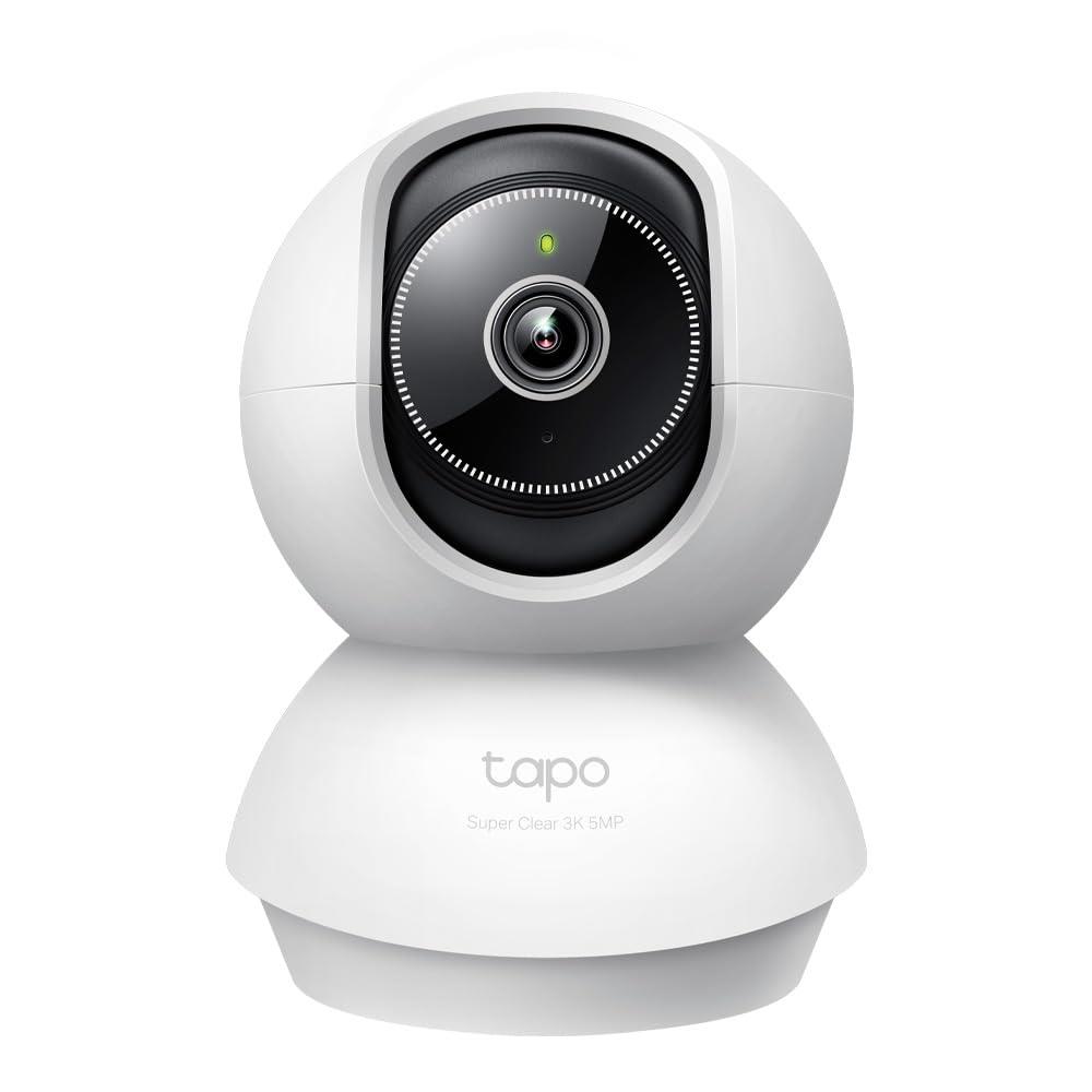 TP-Link 3K 5MP 網状組織Wi-Fi写真機 屋内写真機 介護ホーム写真機 愛玩動物写真機 暮夜映画化 食麺麭/チルト 3年 Tapo C230/A