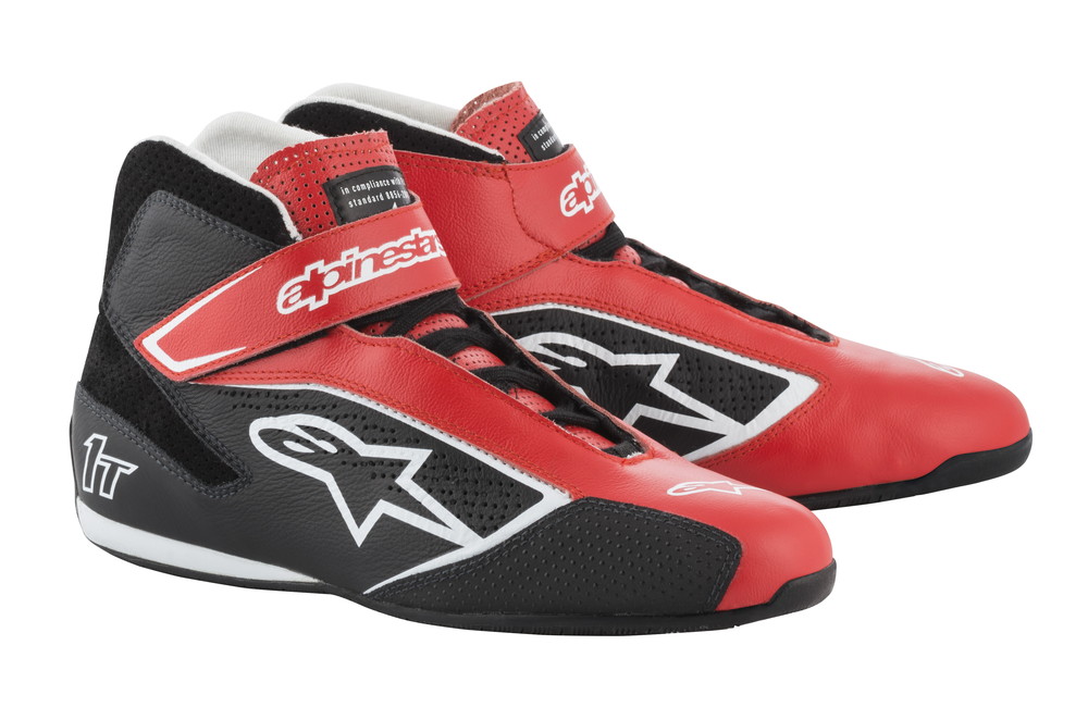 Alpinestars(アルパインスターズ) TECH 1-T SHOES WHITE BLACK RED