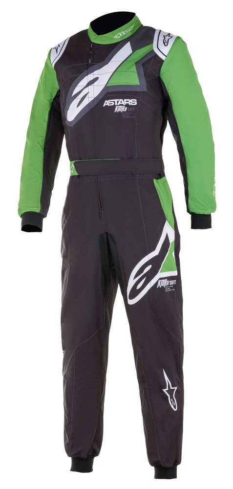 alpinestars アルパインスターズ KMX-9 V2 GRAPH KART SUIT BLACK GREEN WHITE サイズ  2021公式店舗