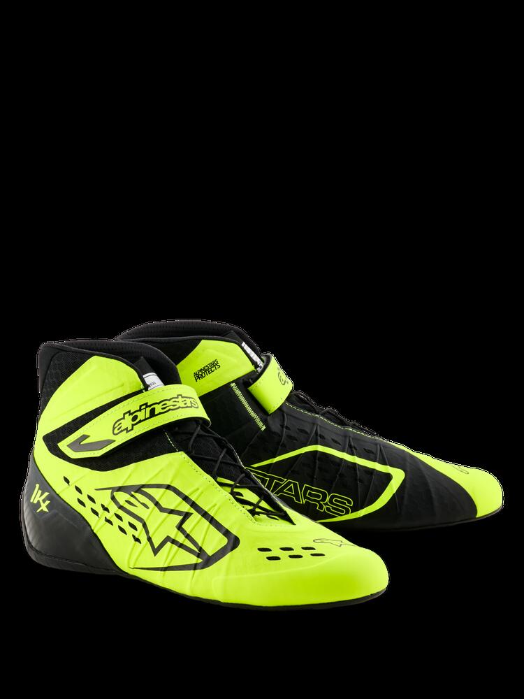 alpinestars(アルパインスターズ)　TECH-1 KX V3 KART SHOES BLACK YELLOW FLUO サイズ：12 品番：2712124-155-12