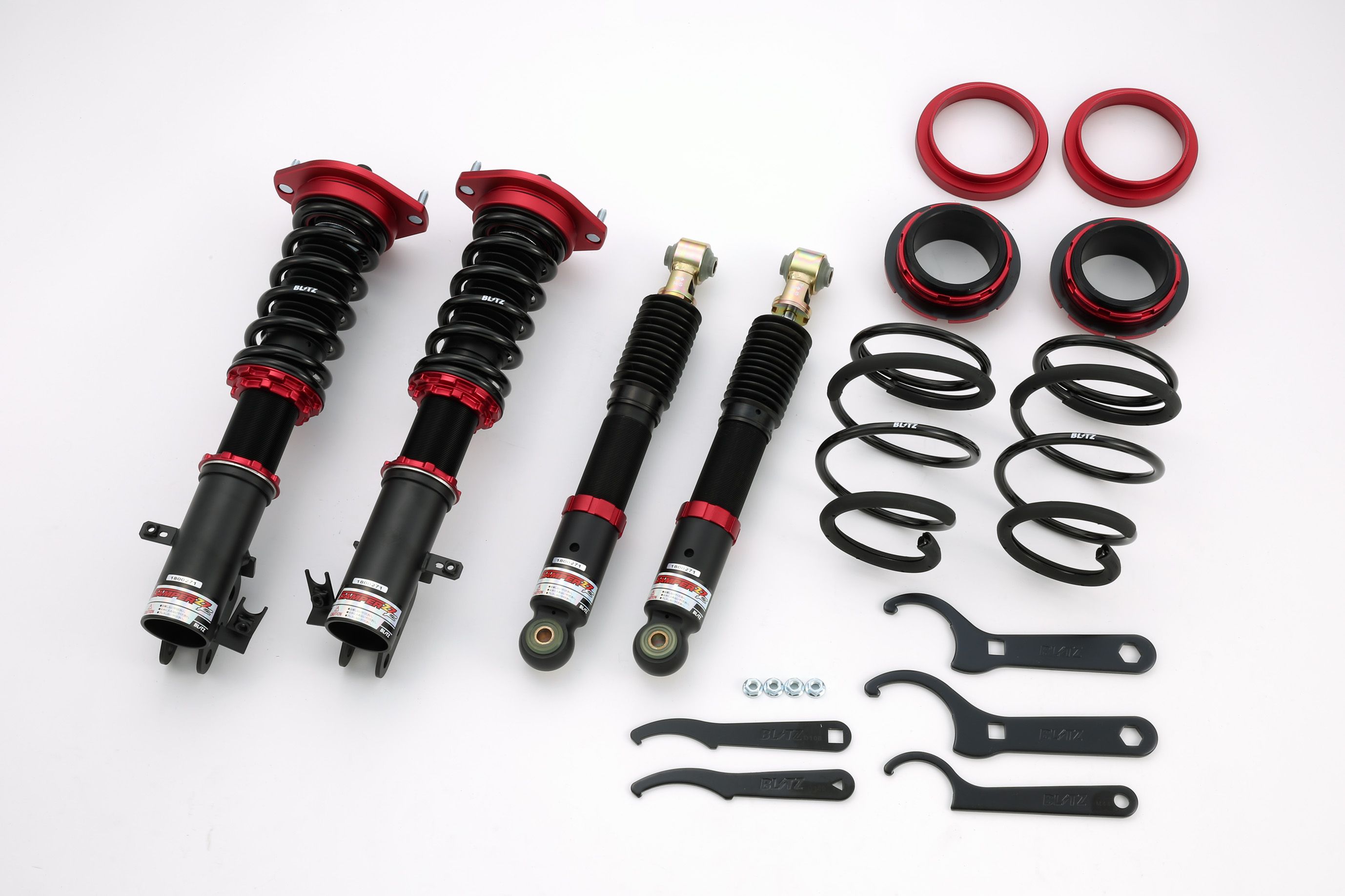 [個人宅配送可能]BLITZ(ブリッツ) 車高調キット ZZ-R スズキ ワゴンR スティングレー MH22S 07/02-08/09 品番：92337｜ななこ屋店
