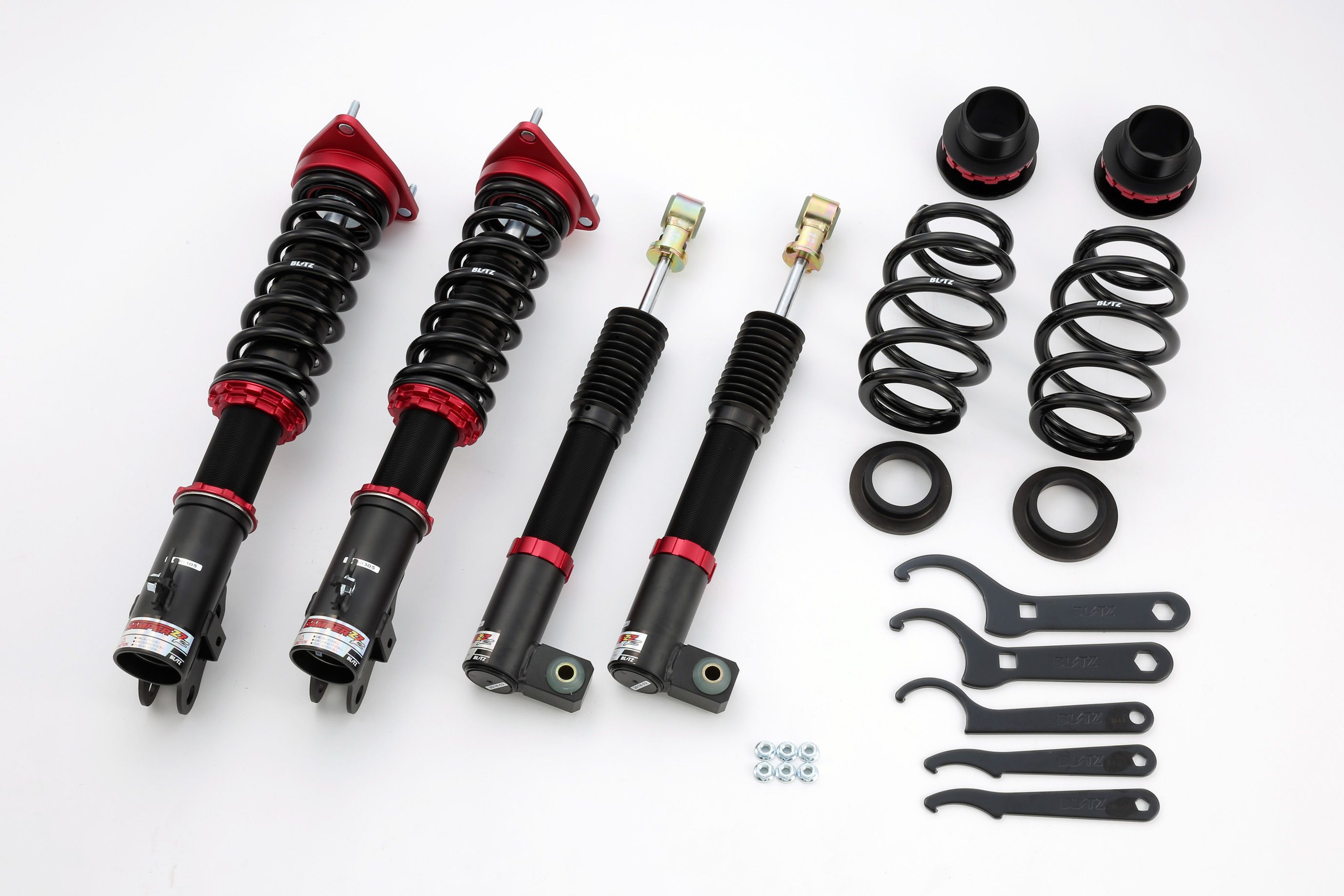 [個人宅配送可能]BLITZ(ブリッツ) 車高調キット ZZ-R トヨタ プロボックス NCP51V/NCP58G 02/07-14/09 品番：92343