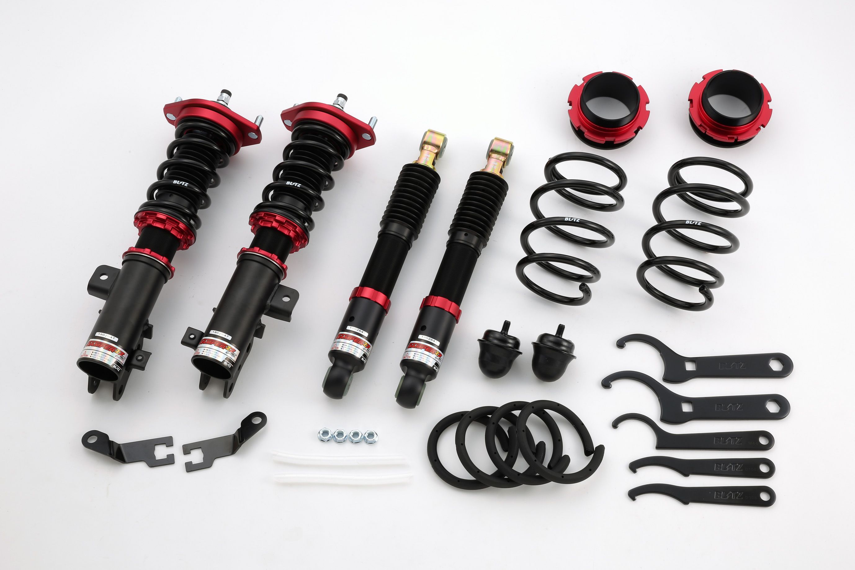 [個人宅配送可能]BLITZ(ブリッツ) 車高調キット ZZ-R スズキ エブリイワゴン DA64V/DA64W 08/04-15/02 品番：92358｜ななこ屋店