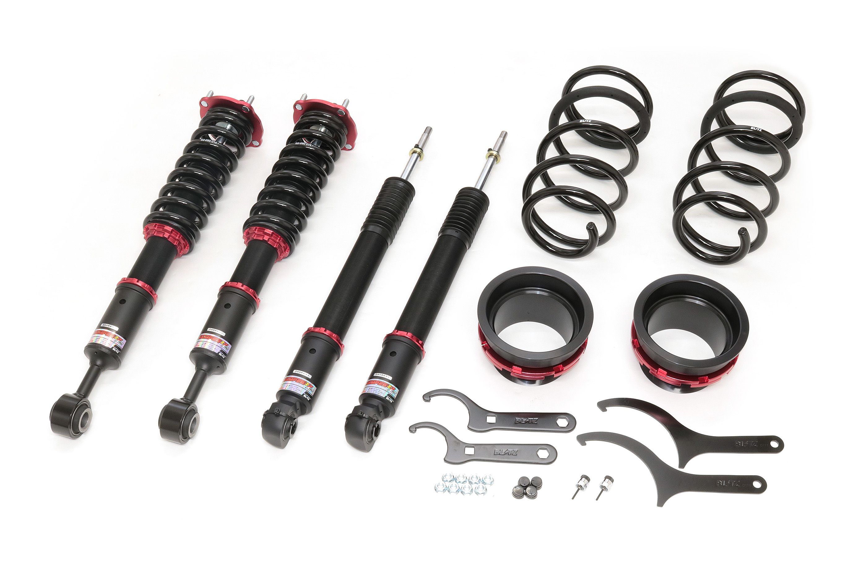 [個人宅配送可能]BLITZ(ブリッツ) 車高調キット ZZ-R トヨタ ランドクルーザー FJA300W/VJA300W 21/08- 品番：92590