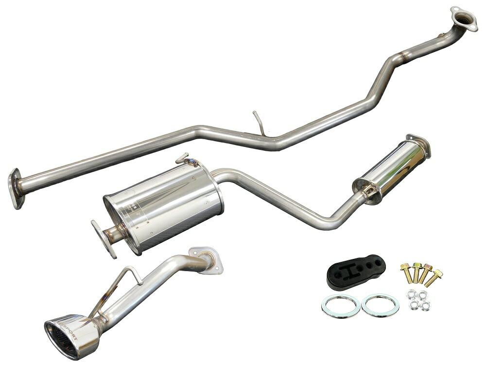 楽天市場】エッチケーエス エッセ DBA- L235S マフラー マフラー形状