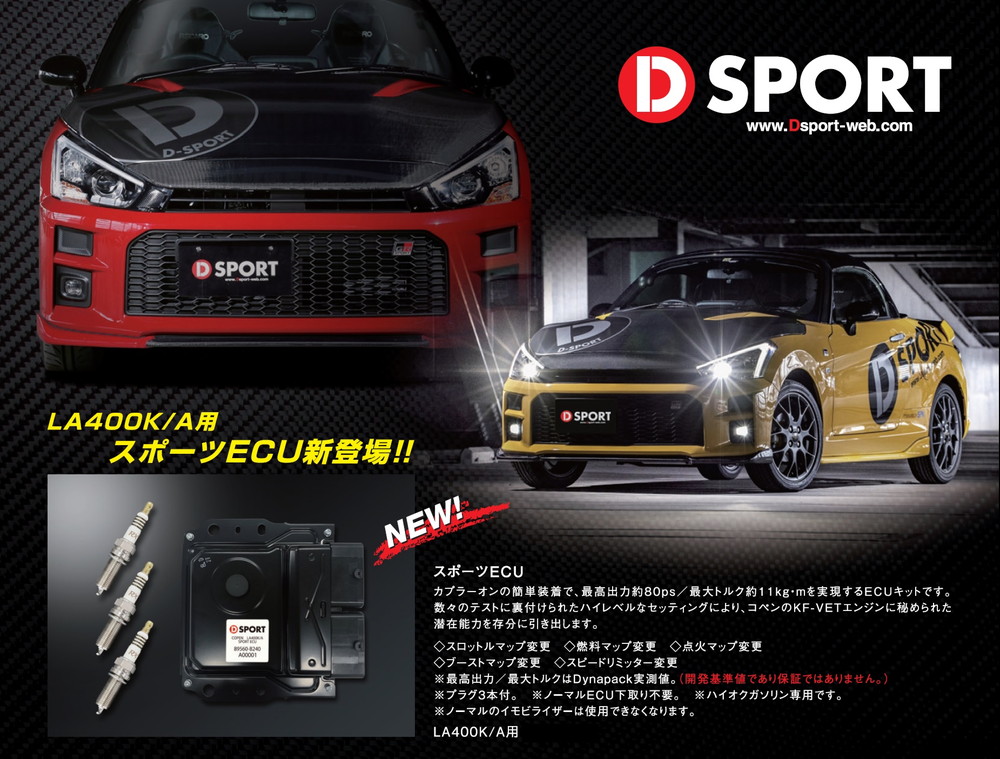 D-SPORT(ディースポーツ) スポーツECU 品番 車用品 | dermascope.com