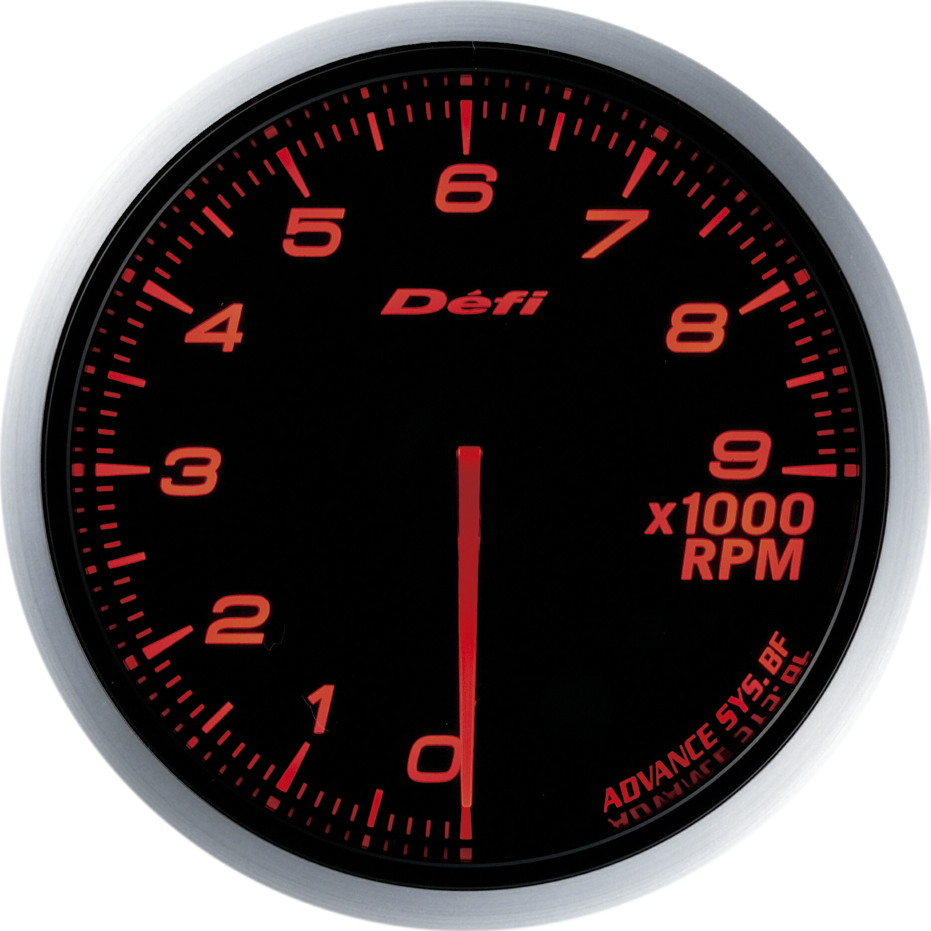 Defi(デフィ) ADVANCE BF φ60 タコメーター9000rpm アンバーレッド照明　品番：DF10705