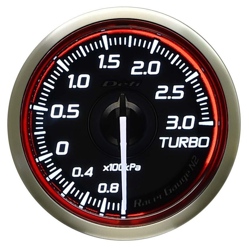 あっきー Defi（デフィ） Racer Gauge N2 ターボ計 楽天市場】Defi(デフィ) Racer GaugeN2 φ52 ターボ計3.0 レッドモデル