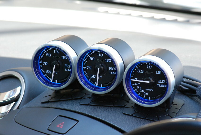 取寄商品 デフィ Racer Gauge N2 ターボ計 ブルーモデル φ52 300kPa