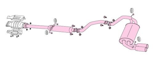 [個人宅配送可能] FUJITSUBO(フジツボ) ★ Legalis R[レガリス] CR-X E-EF8 1989/09-1992/02 品番：750-52433
