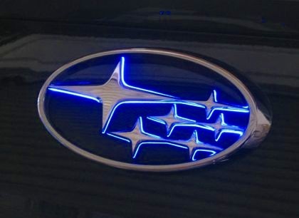 ジュナック LEDトランスエンブレム(リア) レガシィB4 BM9 2009/05- 品番:LTES3