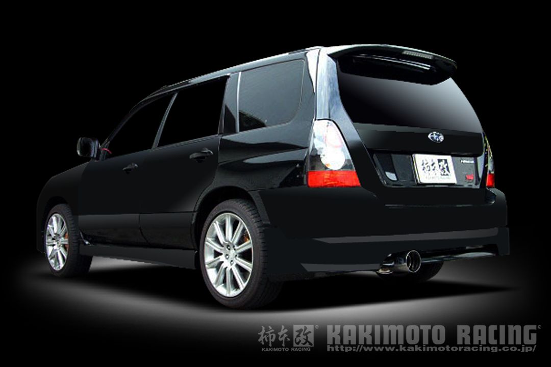 柿本 改 マフラー Kakimoto.R スバル フォレスター TA-SG5 02/2-07/12 ※配送先制限あり 品番：BS310