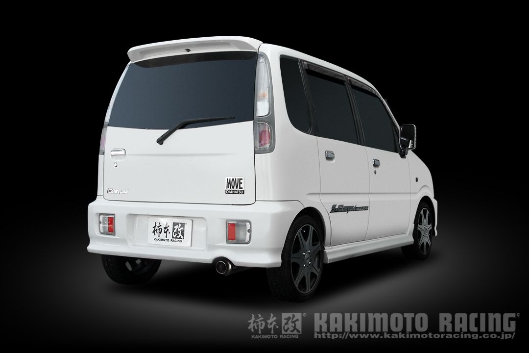 [個人宅配送可能] 柿本 改 マフラー hyper GTbox Rev. ダイハツ ムーヴ GF-L902S 98/10-01/10 品番：D41303