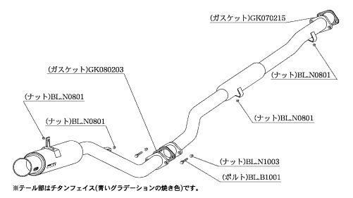 柿本 改 マフラー Regu.06&R 三菱 ランサーエボリューション Ｖ/VI GF-CP9A 98/1-01/2 ※配送先制限あり 品番：M21306