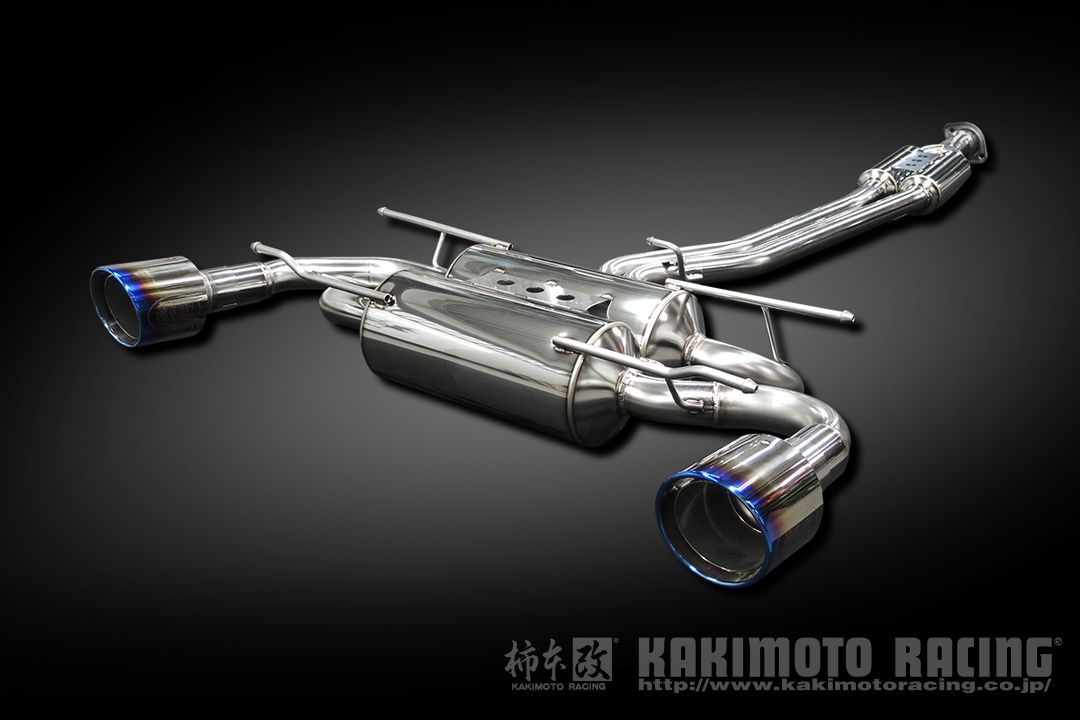 柿本 改 マフラー Class KR チタンフェイステールDualセンター付き スバル BRZ 3BA-ZD8 21/8- ※配送先制限あり 品番:T713181WC|ななこ屋店
