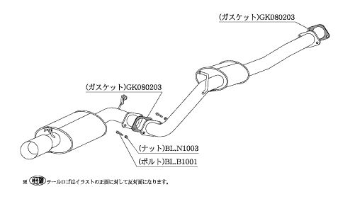 柿本 改 マフラー Kakimoto.R トヨタ スープラ E-JZA70 90/8-93/5 ※配送先制限あり 品番：TS315